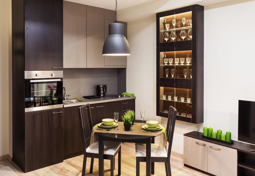 Raugyklos Apartamentai Vilnius Værelse billede